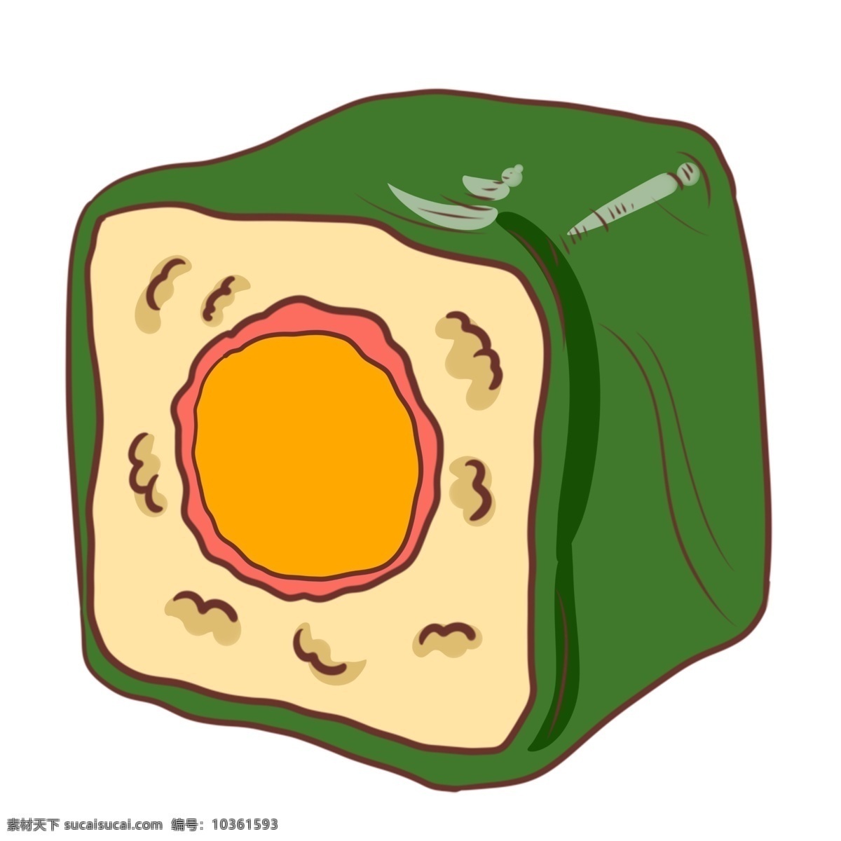 卡通 海苔 寿司 插画 海苔寿司 食物 小吃 肉松 卡通寿司 海苔寿司插画 美食 绿色寿司
