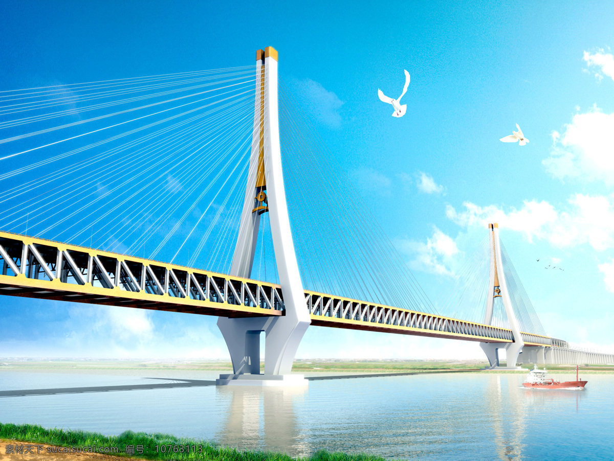 长江大桥 大桥风光 风景 长江 自然景光 大桥 合平鸽 建筑景观 自然景观
