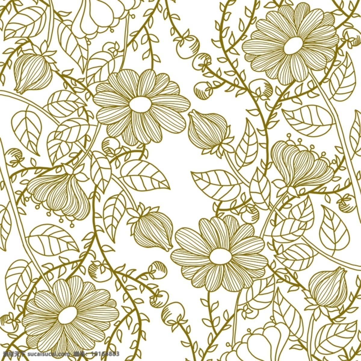 小 清新 简 笔画 花纹 图案 广告 背景 小清新 简笔画 花朵 花卉 黑白线条 花店广告 花店海报 花店宣传 花店背景