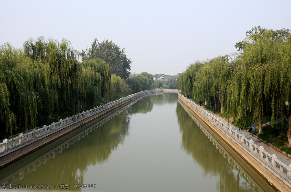 聊城 京杭大运河 江北水城 河流 碧水 绿树 聊城风光 人文景观 旅游摄影 建筑景观 自然景观