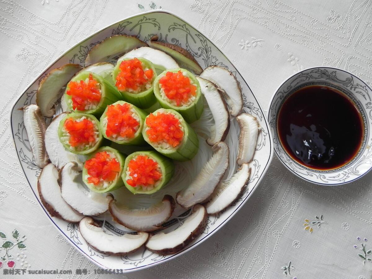 蒜茸蒸丝瓜 蒸丝瓜 蒜茸丝瓜 丝瓜 蒜味丝瓜 丝瓜段 美味丝瓜 清炒丝瓜 香菇 酱油 美食 餐饮美食 传统美食