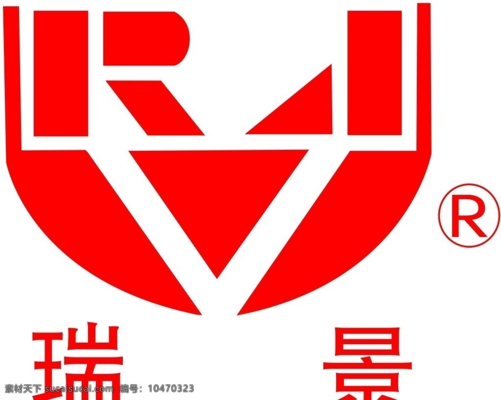 瑞景 陶瓷 瓷砖 标志 瑞景标志 企业 logo 标识标志图标 矢量
