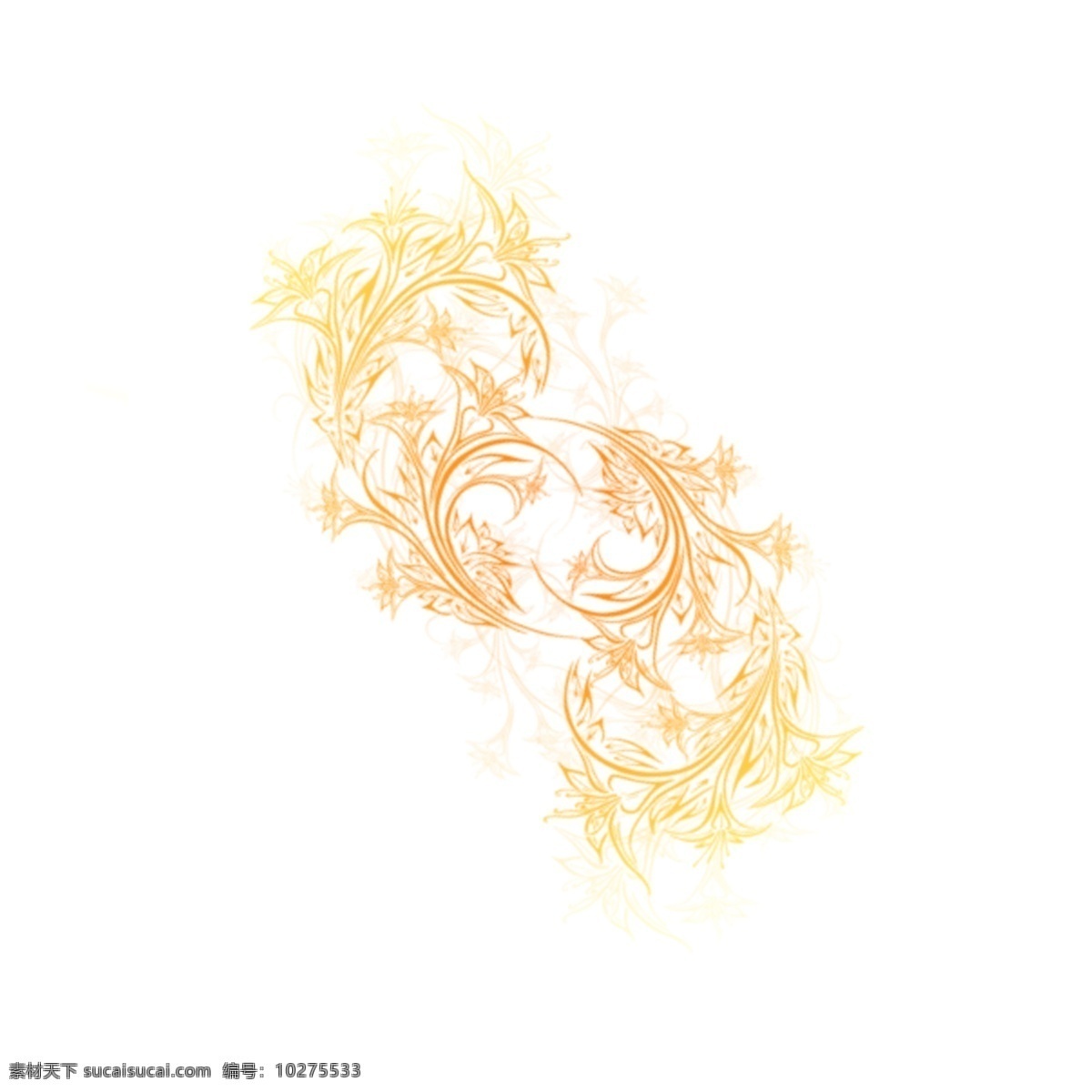 渐变 流光 花纹 元素