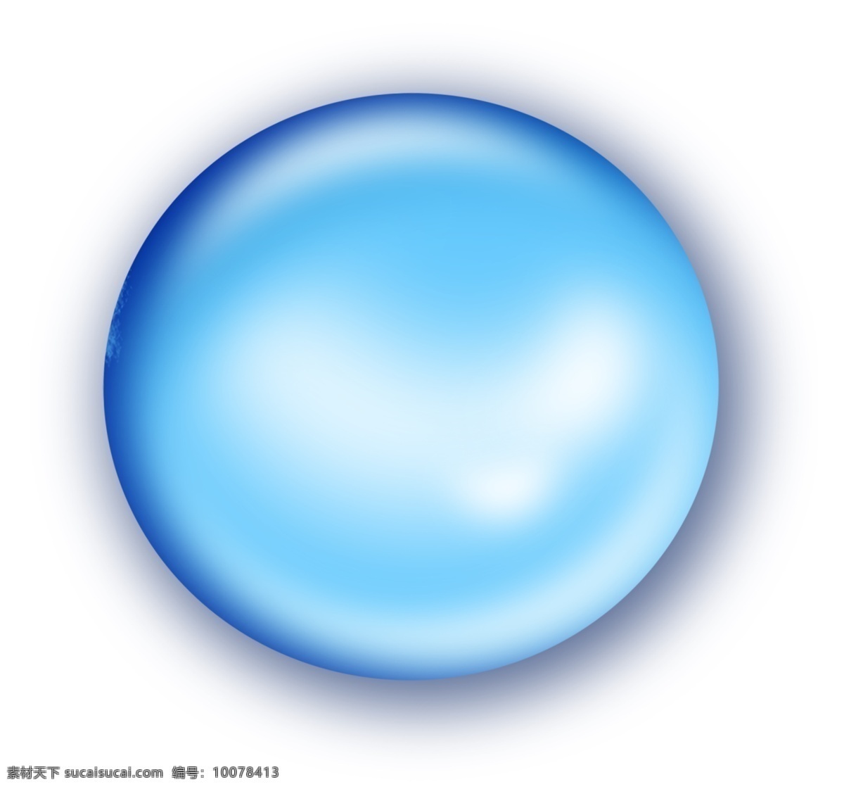 精美 蓝色 圆形 水珠 插画 蓝色水珠插画 手绘水珠 透亮的水珠 透明水球插画 卡通水珠