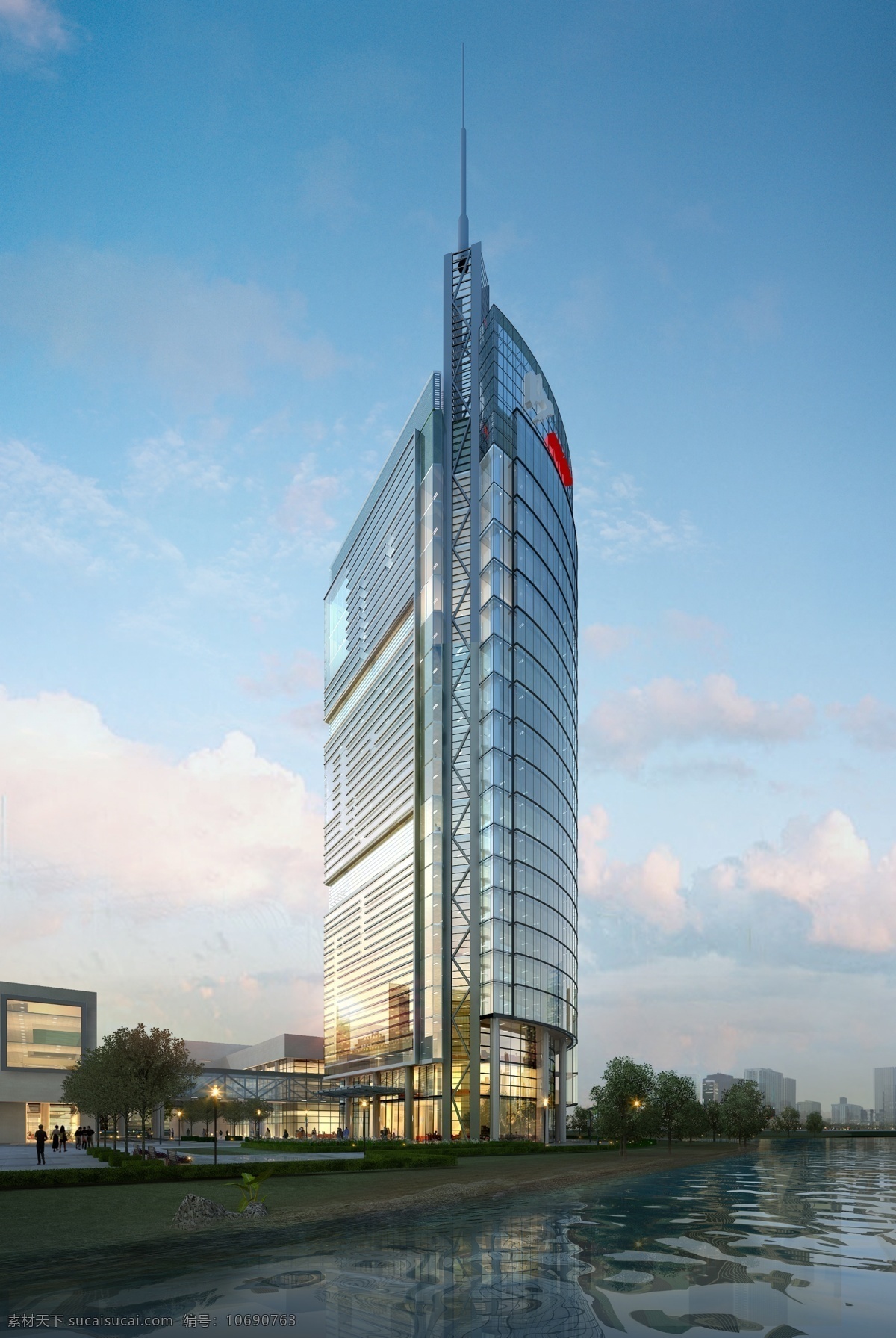 城市 标志性 建筑 景观 图 建筑效果图 建筑设计 景观设计 办公楼 外观效果图 建筑后期制作 商业 中心 效果图 商场 外观 环境设计 标志性建筑 海上建筑