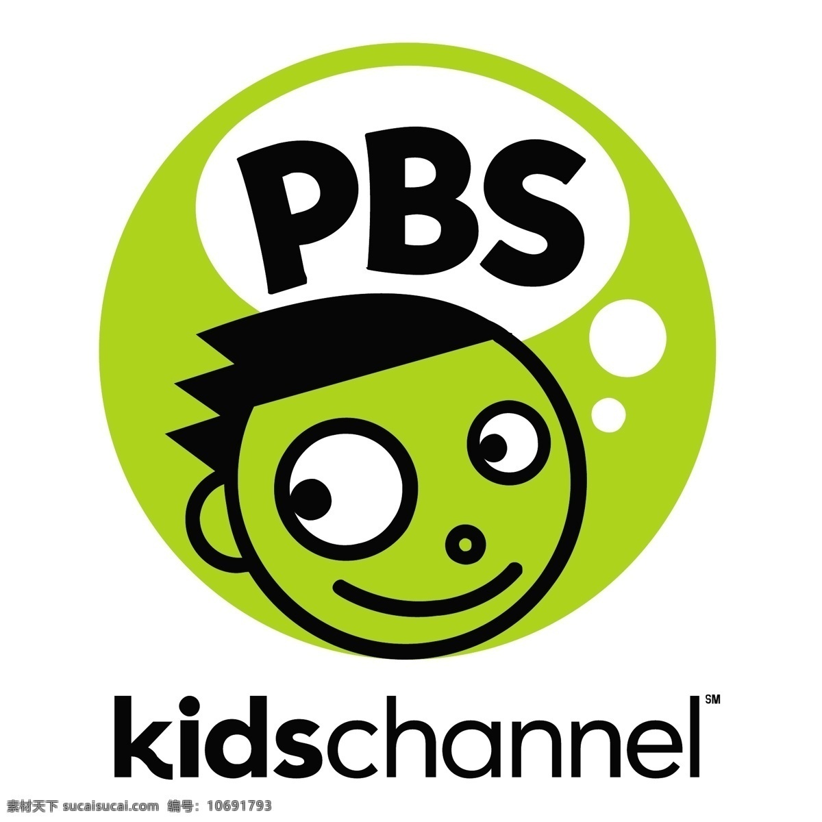 美国 公共 广播电视 公司 pbs pbs标志 标识为免费 白色