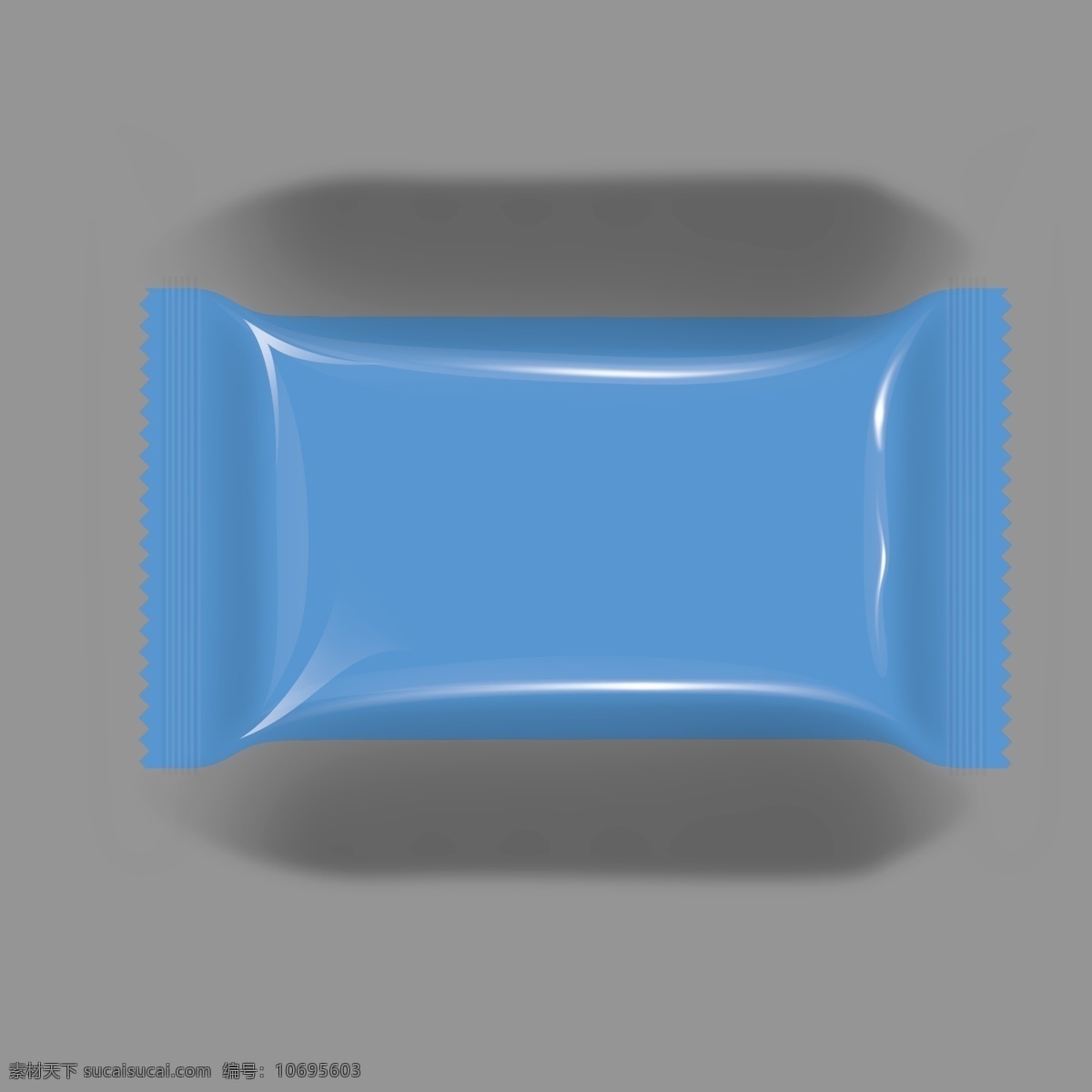 铝箔 袋子 效果图 模板 袋子模板 psd分层 铝箔袋 食品包装袋 包装 蓝色立体图 3d 3d设计 3d作品