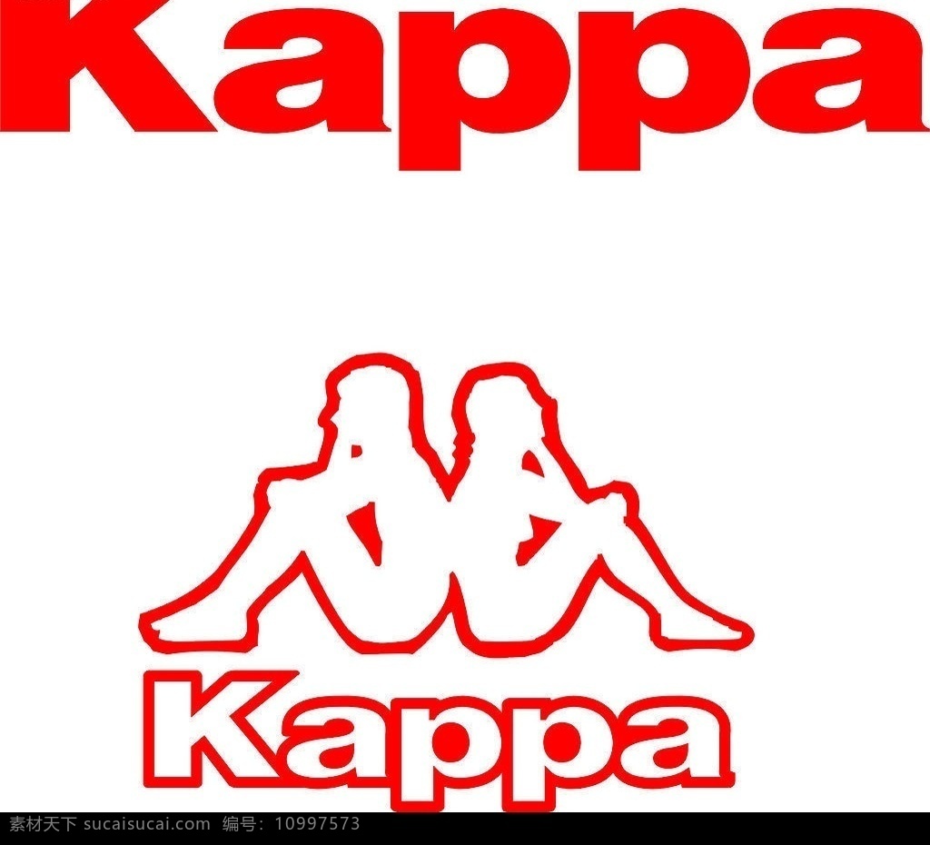 kappa 标志 服装 品牌 企业logo 标识标志图标 企业 logo 矢量图库