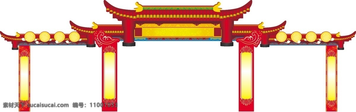 节庆门头牌坊 中秋节 牌坊 门头 节庆门头 店招 活动门头 节日门头 分层 源文件
