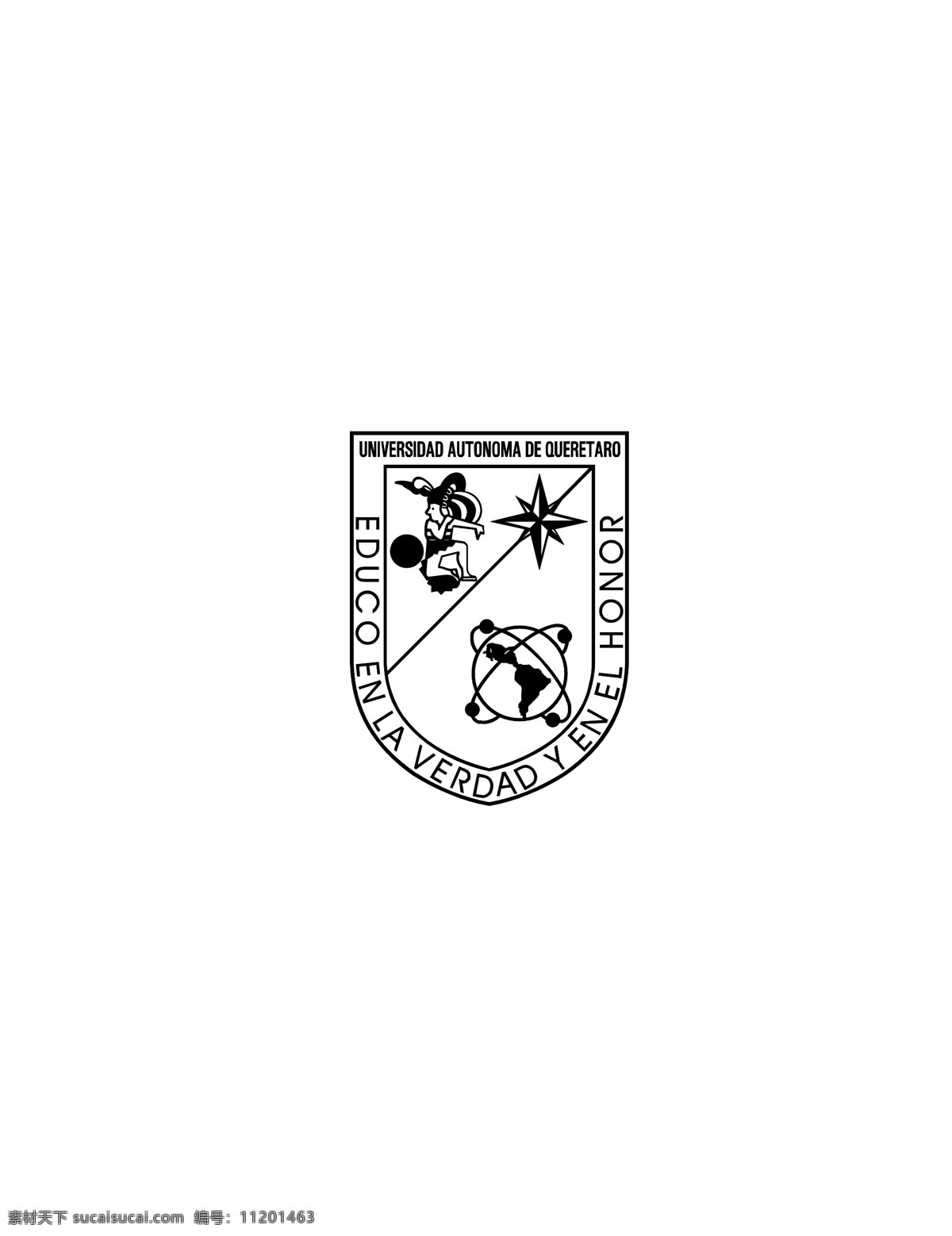 logo大全 logo 设计欣赏 商业矢量 矢量下载 universidadautonomadequeretaro 世界 名校 标志 标志设计 欣赏 网页矢量 矢量图 其他矢量图