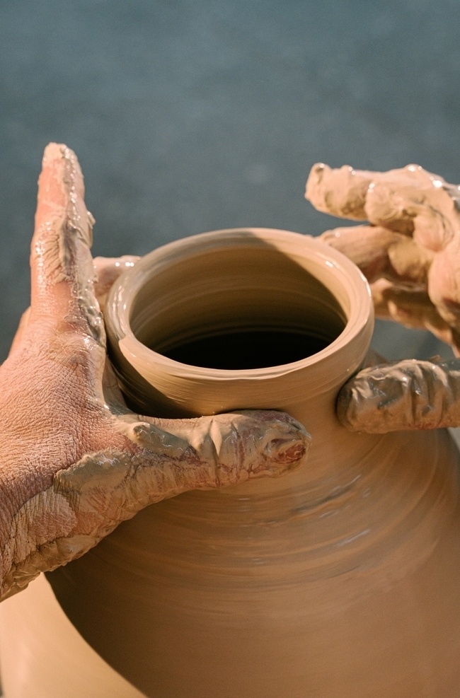 陶艺 艺术 制作陶器 手作 陶罐制作 文化艺术 传统文化