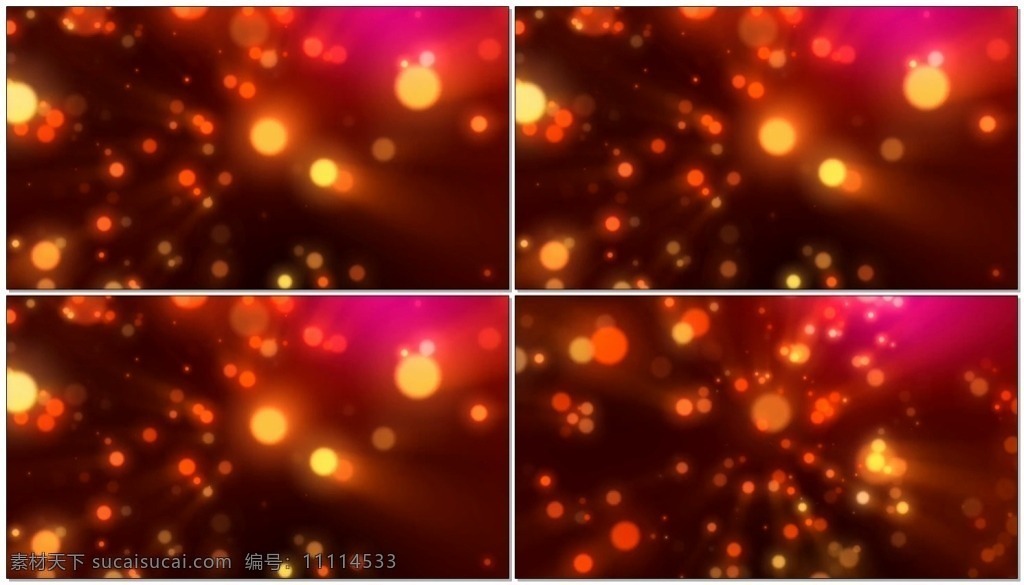 粒子 光斑 动态 背景 高清视频素材 视频素材 动态视频素材 红色 灯光 灯火