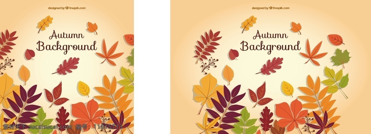 快乐 秋天 背景 不同 叶子 叶 自然 可爱 树叶 多彩 平 多彩的背景 现代 色彩 平面设计 自然背景 有趣 现代背景