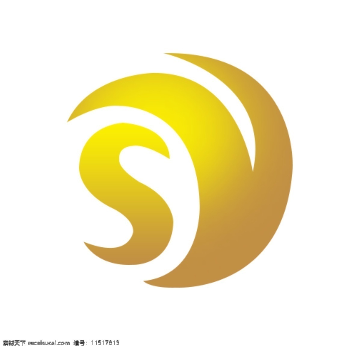 sy 金色 logo 标识 渐变图标 金色logo 商标
