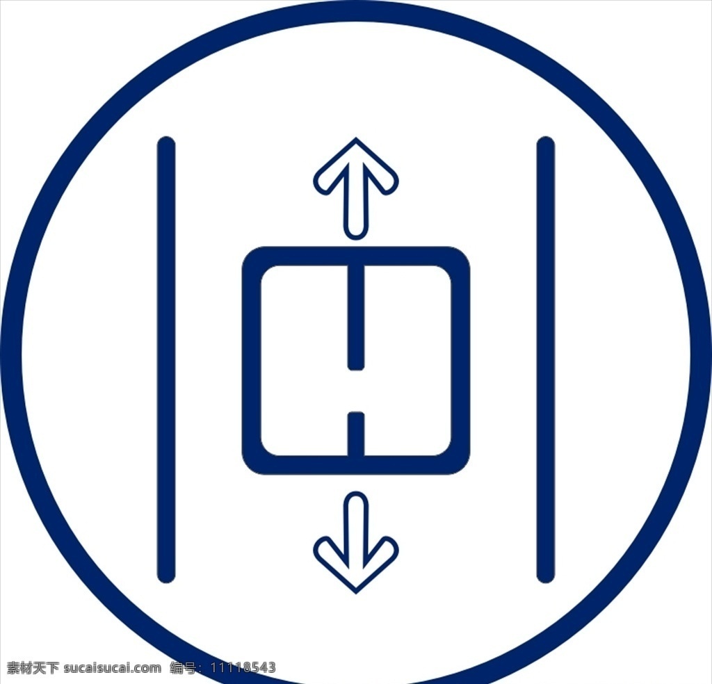 电梯标识 电梯 标识 简约 时尚 标牌 标志 矢量 雕刻 标志图标 公共标识标志