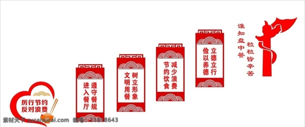 厉行节约 文化 墙 节约 节约粮食 粮食 节约文化墙 文化墙