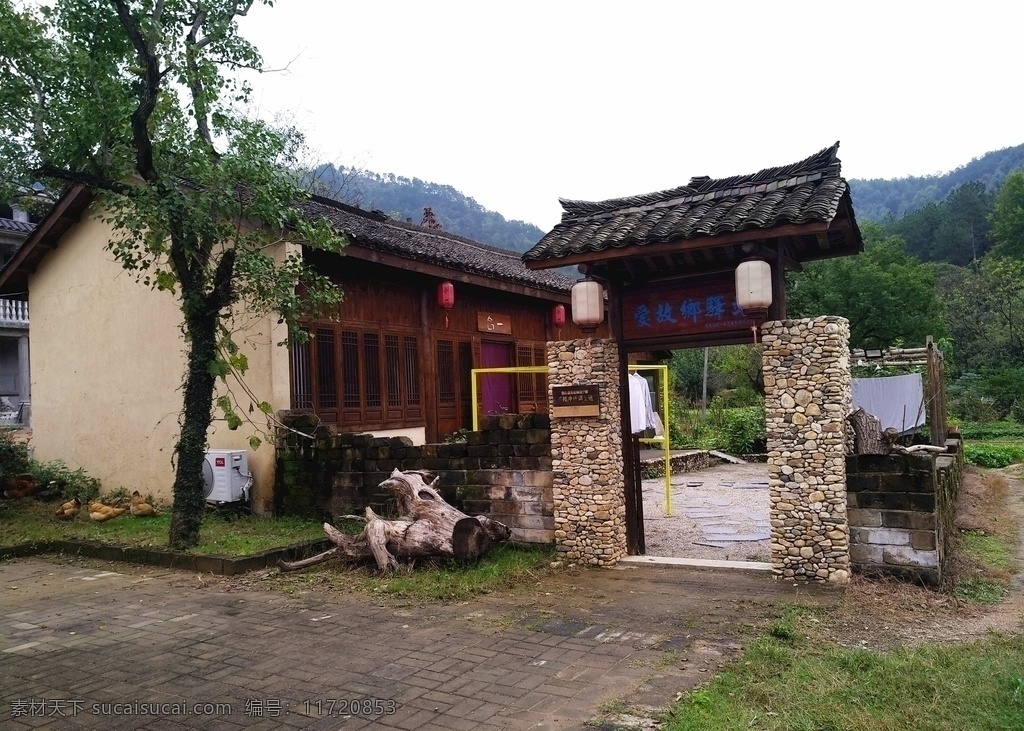 民宿图片 乡村建筑 老房子 美丽乡村 老屋 乡村整治 自然景观 建筑景观