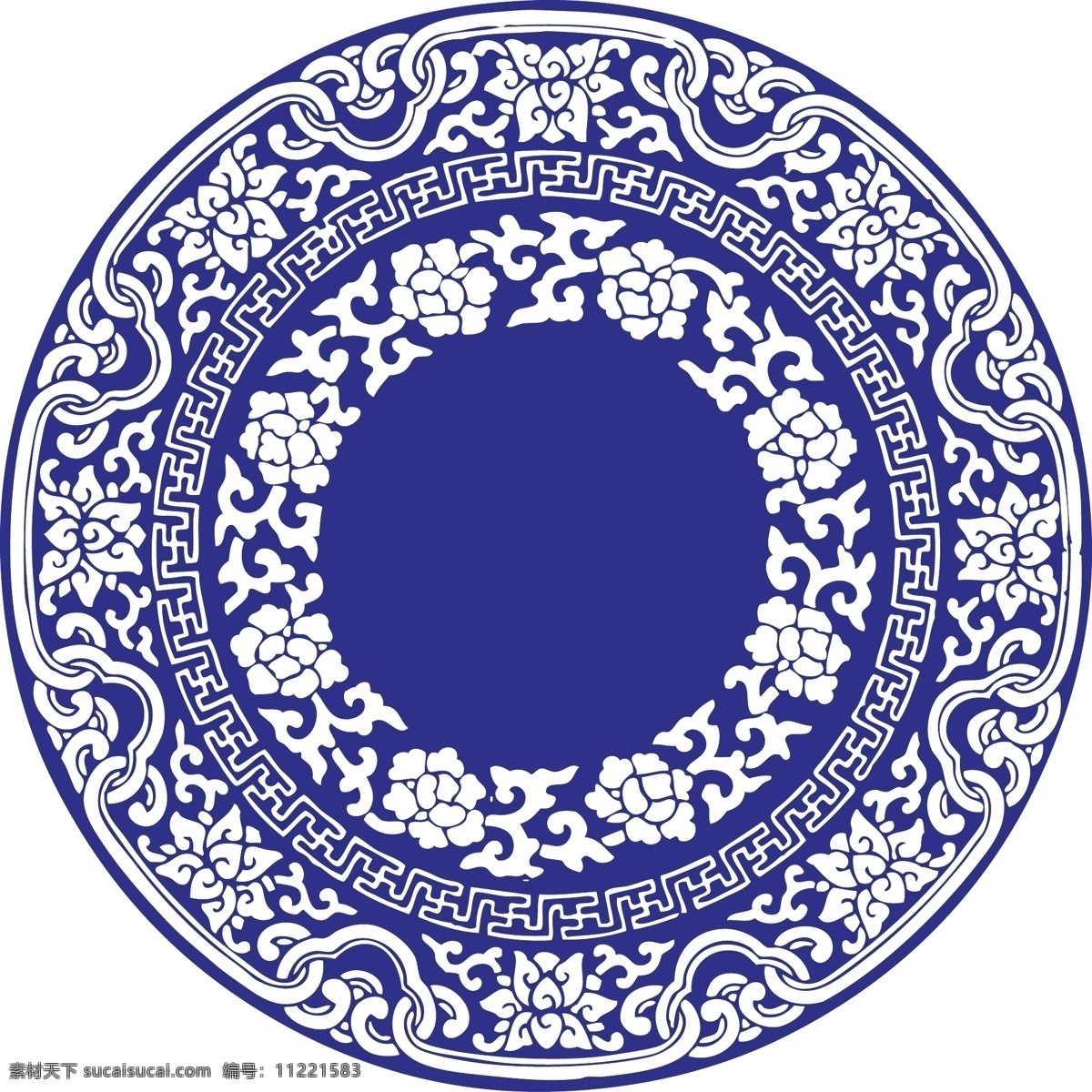 矢量 清 花 瓷 花纹 底纹边框 花纹花边 矢量图库