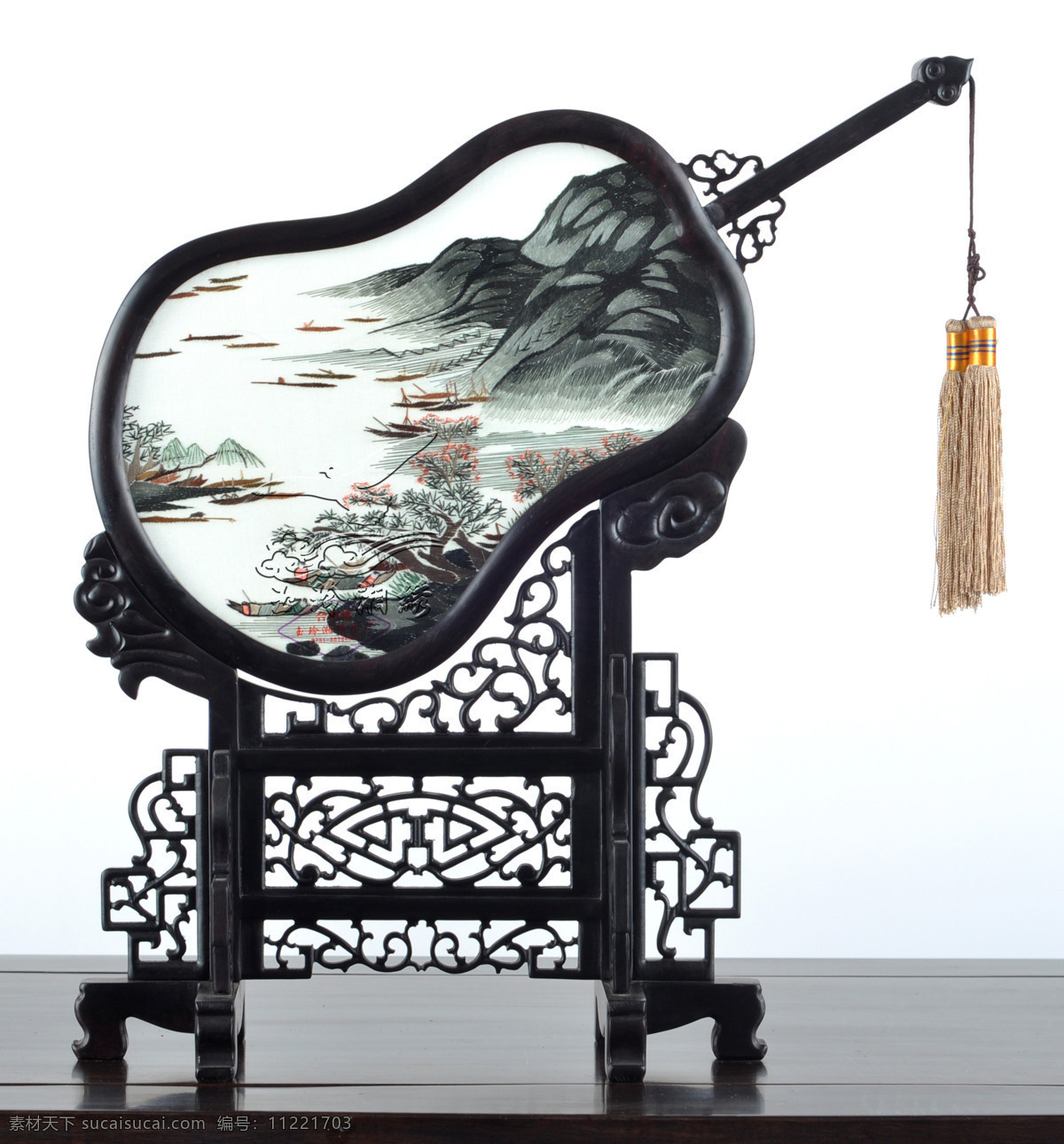 家具 屏风 传统家具 中式家具 中式摆件 扇画 创意中式摆件 古典家具 中式古典 设计素材 平面素材 文化艺术 传统文化
