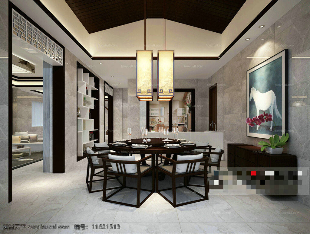 室内3d模型 3d模型下载 3d模型素材 室内模型 室内设计 模型素材 客厅 3d 模型 3dmax 建筑装饰 黑色