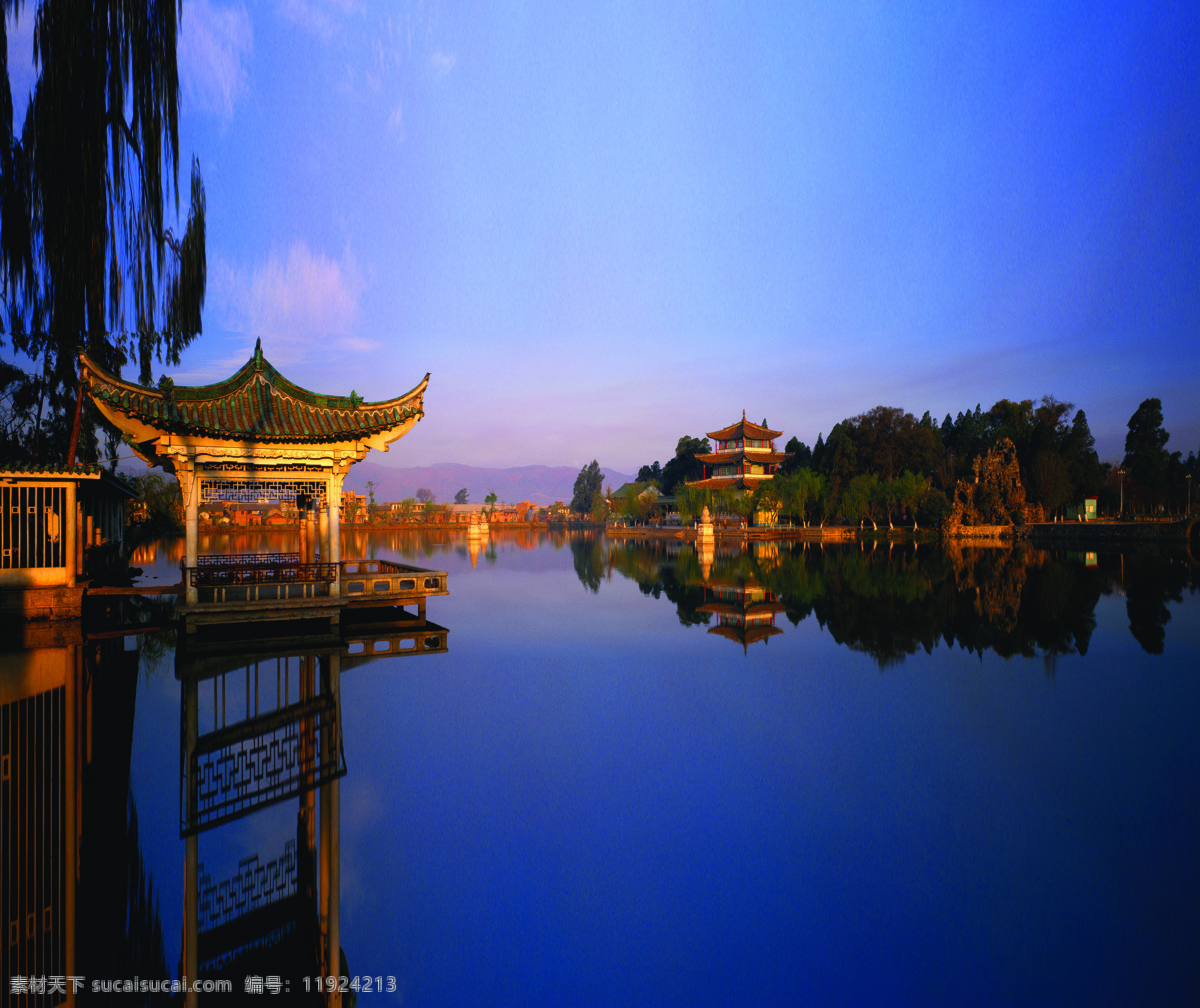 杭州西湖 风景 黄昏 美景 国内旅游 旅游摄影