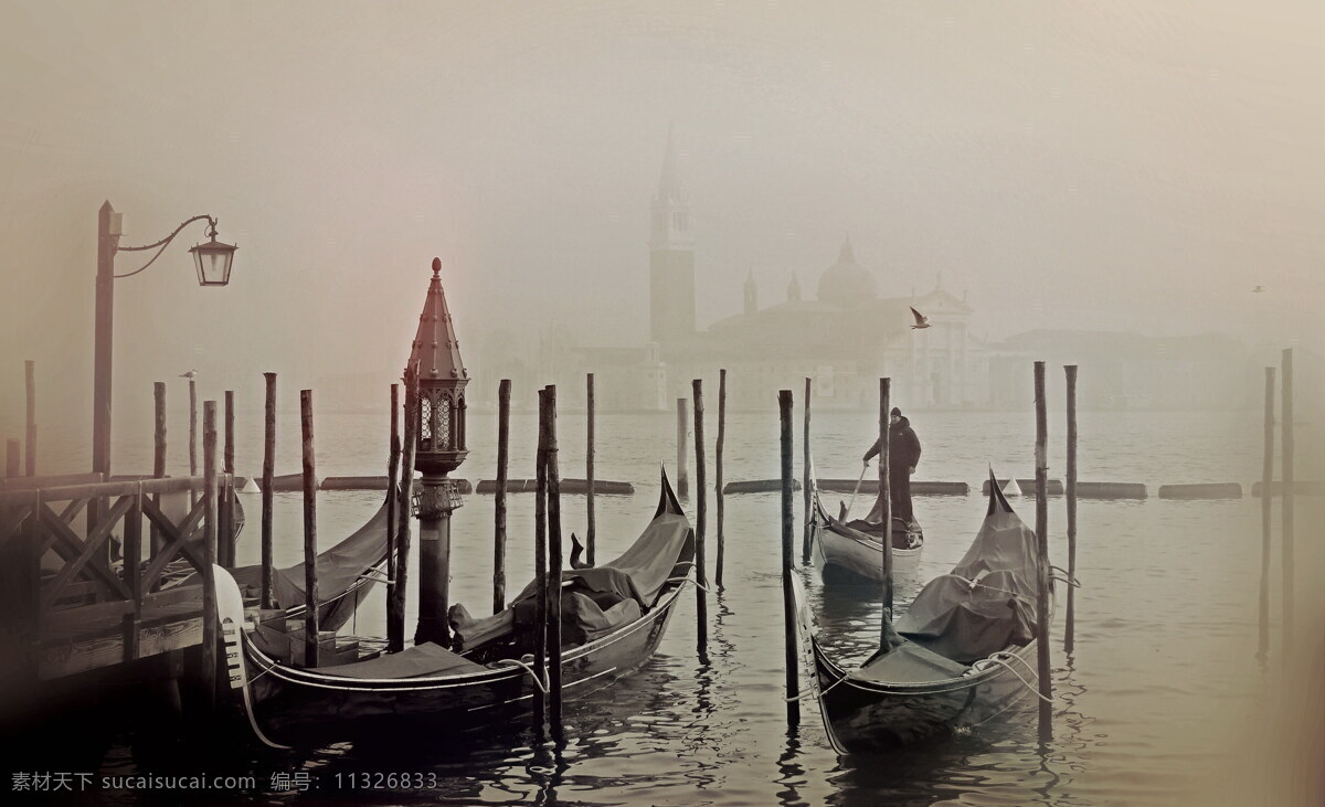 唯美 威尼斯 小船 高清 威尼斯小船 水城 小艇 船只