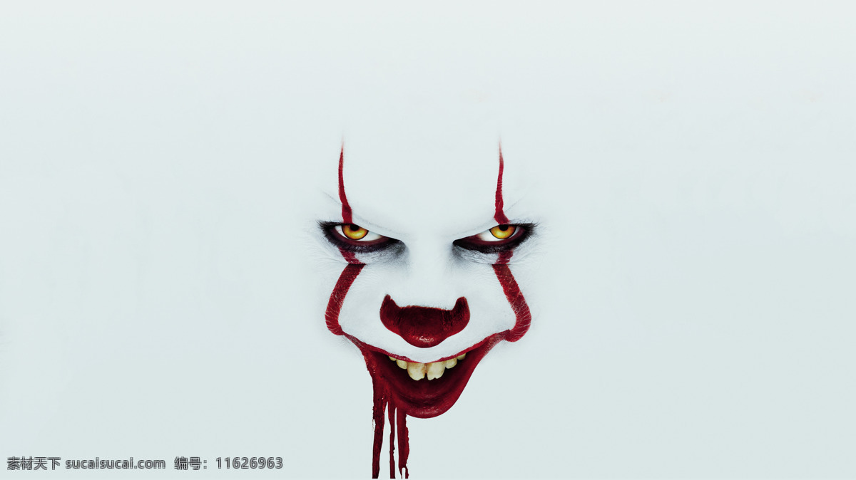 小丑回魂2 斯蒂芬金 小丑 恐怖电影 电影海报 文化艺术 影视娱乐