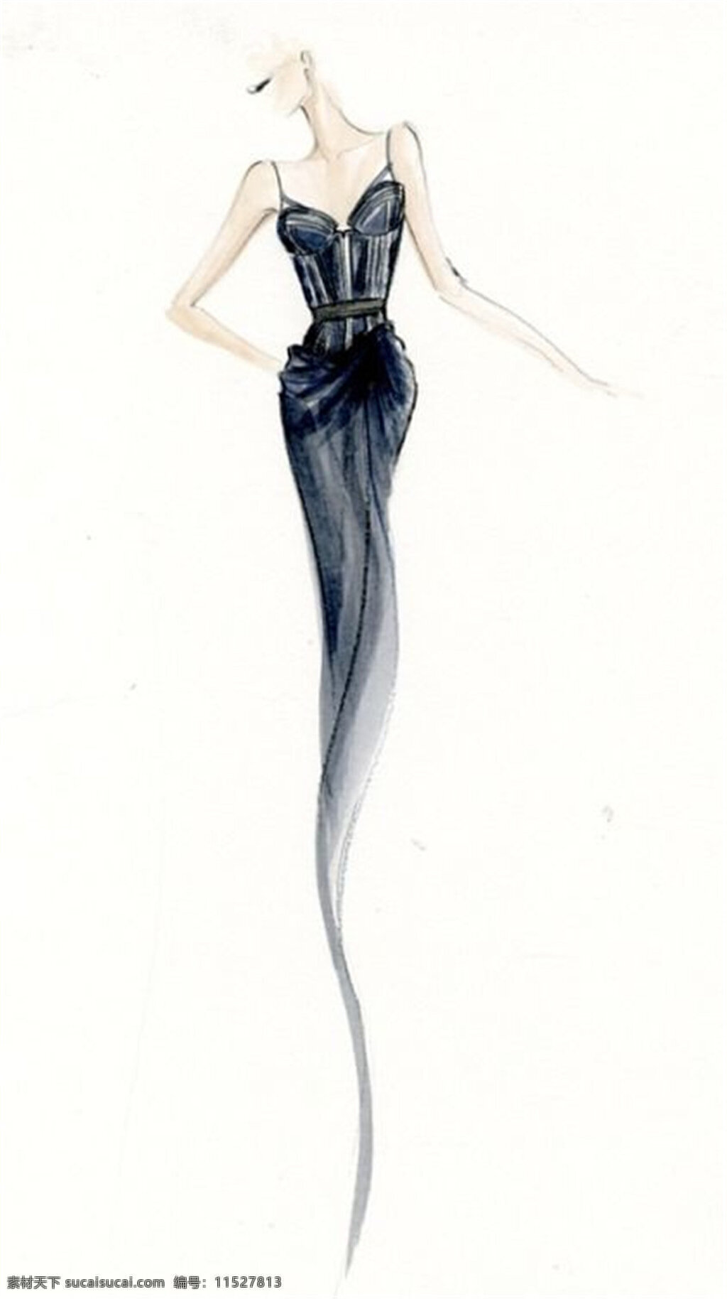 黑色吊带裙 服装设计 时尚女装 职业女装 职业装 女装设计 效果图 短裙 衬衫 服装 服装效果图 连衣裙