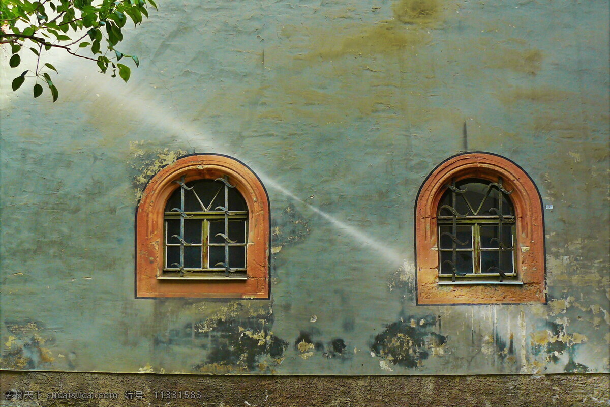 古老 建筑 窗户 高清 建筑窗户 古老窗户 拱形窗 弧形窗户 小窗