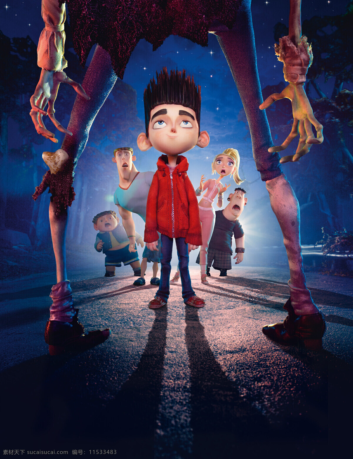 paranorman 通灵 男孩 诺曼 动画片 动漫 卡通 派啦诺曼 灵动小子 怪诞小学鸡 超凡的诺曼 可爱