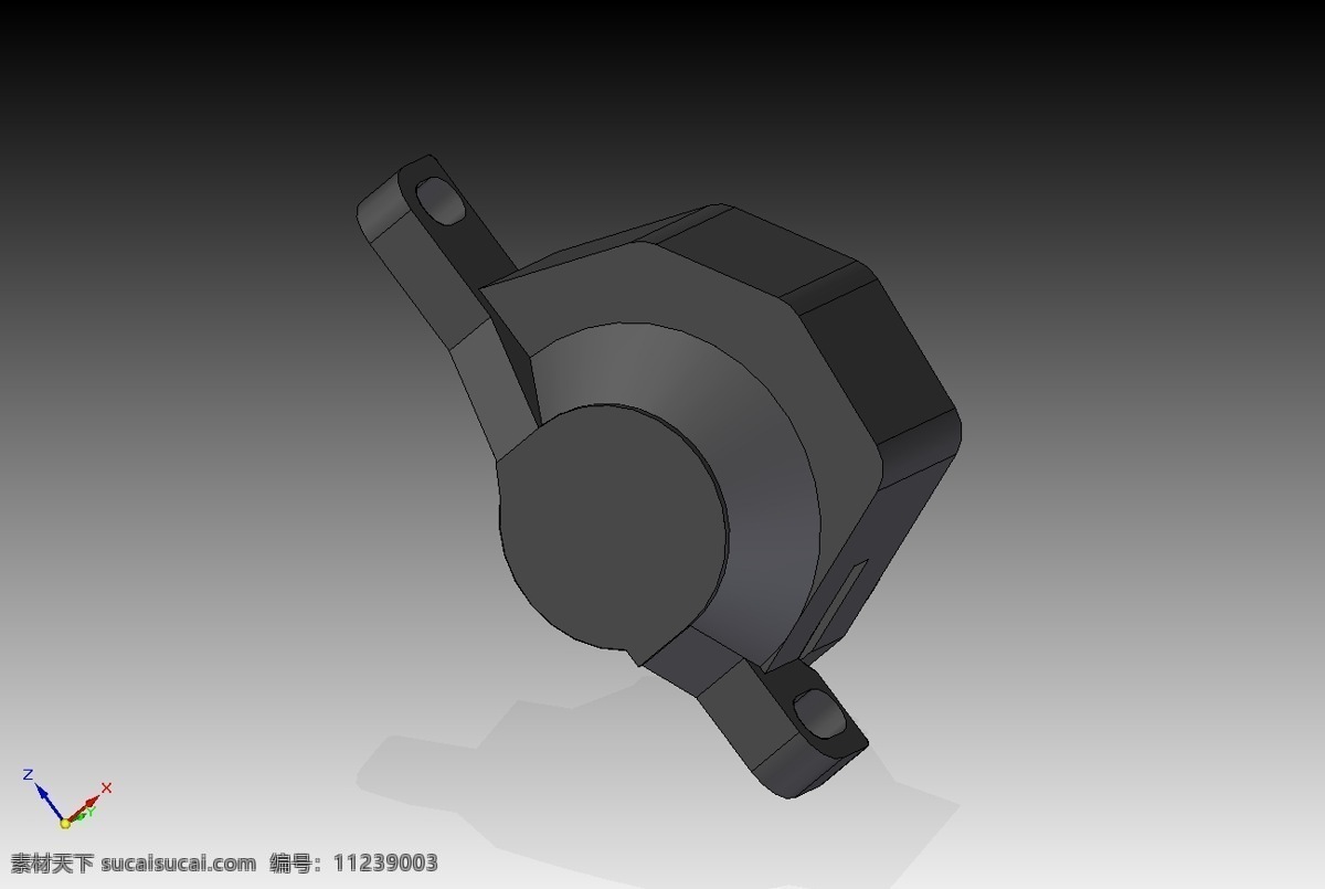 盘式 制动器 路易丝 山 自行车 制动盘 3d模型素材 其他3d模型