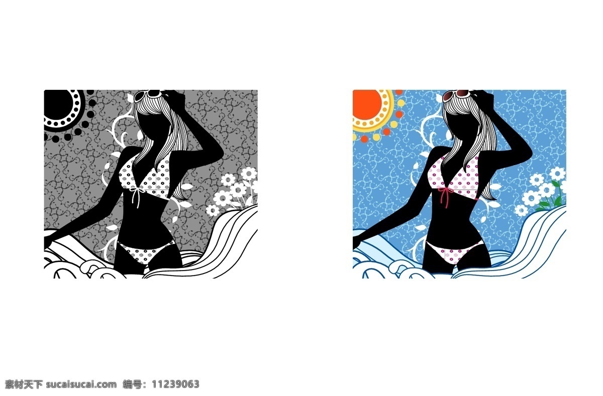 矢量 时尚 女性 生活 流行服饰 女厕所 矢量图 其他矢量图