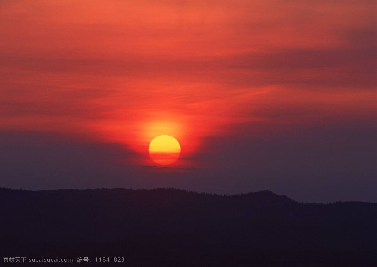 晚霞 风景摄影 自然 风景 户外 美境 田园风光 天空 一望无垠 太阳 山水风景 风景图片