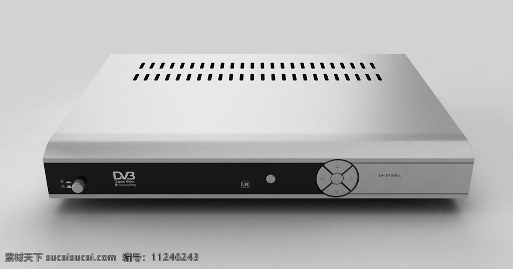 机顶盒 电视机顶盒 电子产品 影像产品 其他模型 3d设计模型 源文件 max