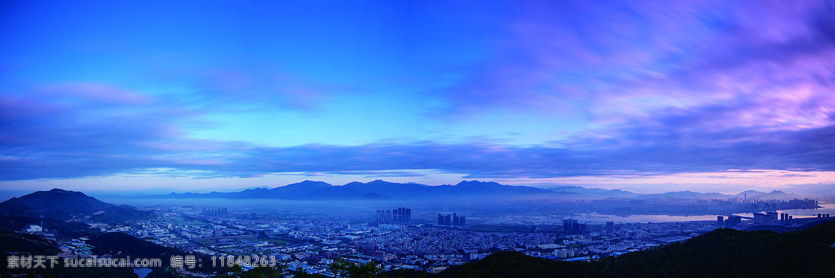 城市 天空 高清 地产 风景 底纹边框 背景底纹