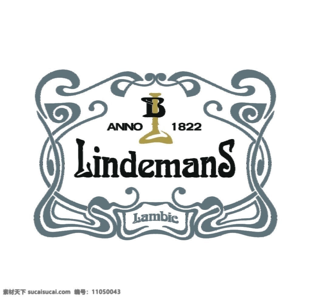 林德曼 标志 啤酒 进口啤酒 精酿啤酒 果酒 酒标 logo 啤酒logo