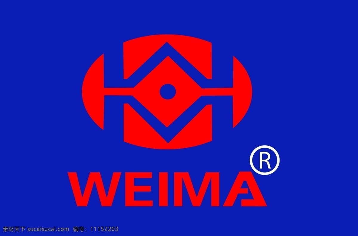 标志设计 广告设计模板 源文件 注册商标 威马 logo 模板下载 威马logo 威马拼音 威马lgog psd源文件 logo设计