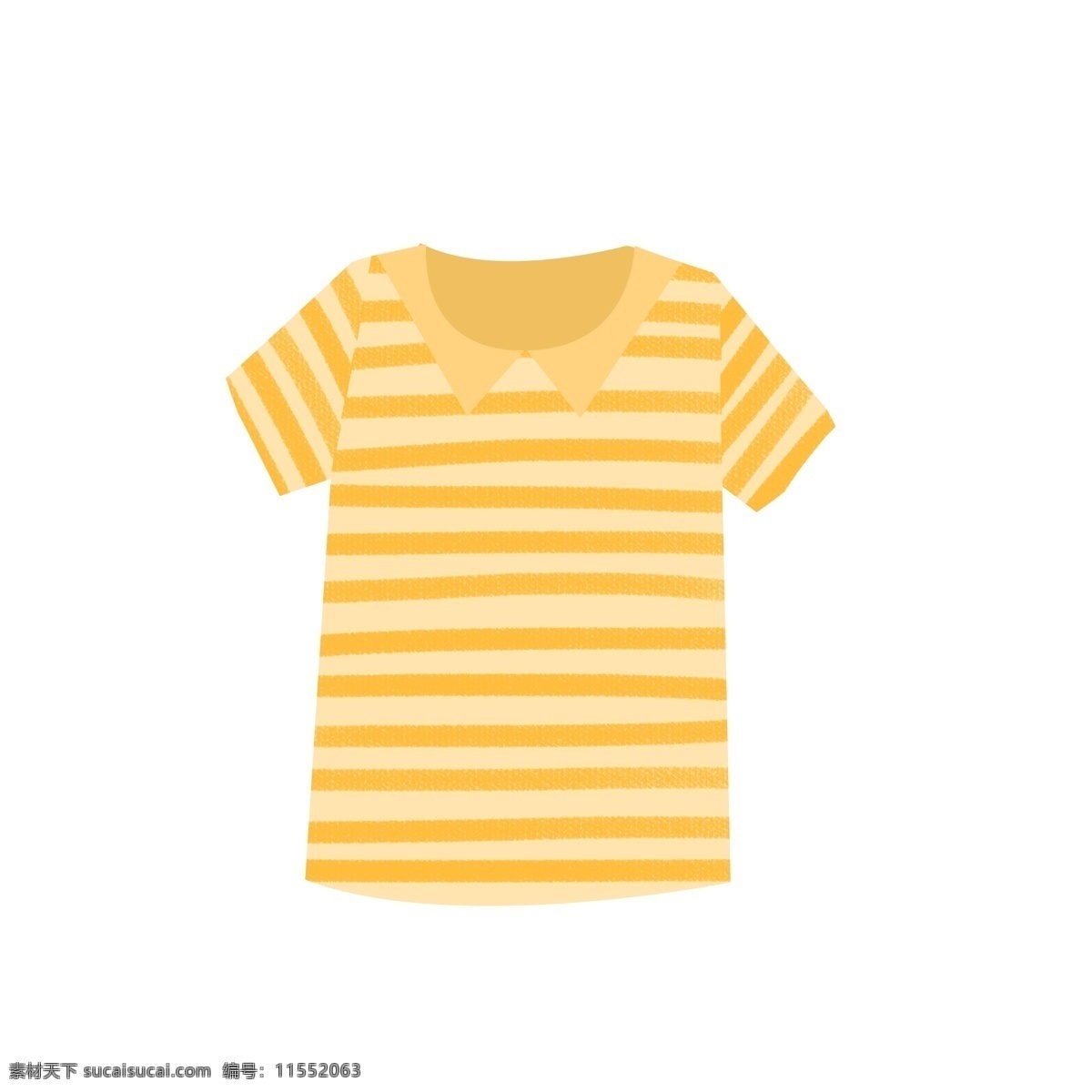 宝宝 衣服 黄色 条纹 短袖 上衣 元素 秋天 可爱 宝宝衣服