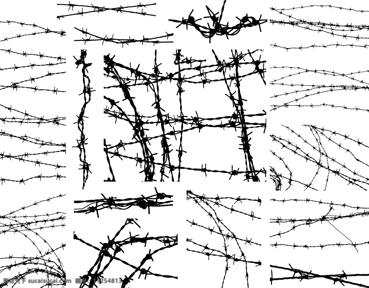 断的铁丝 源文件 高清 免费素材 设计图案 多条 铁丝 图片图案 下载素材