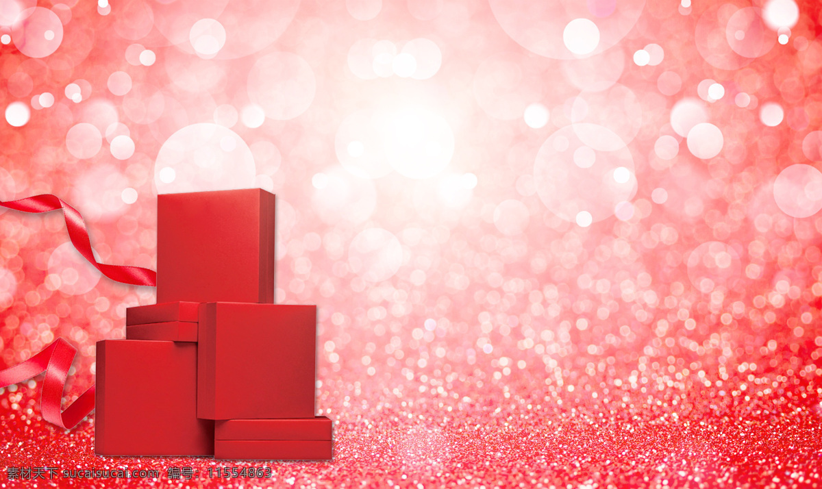 红色礼盒图片 光斑背景 创意合成 概念表达 物品 礼品 光斑 红色礼盒 红色 礼盒 花纹 背景 免 抠 图