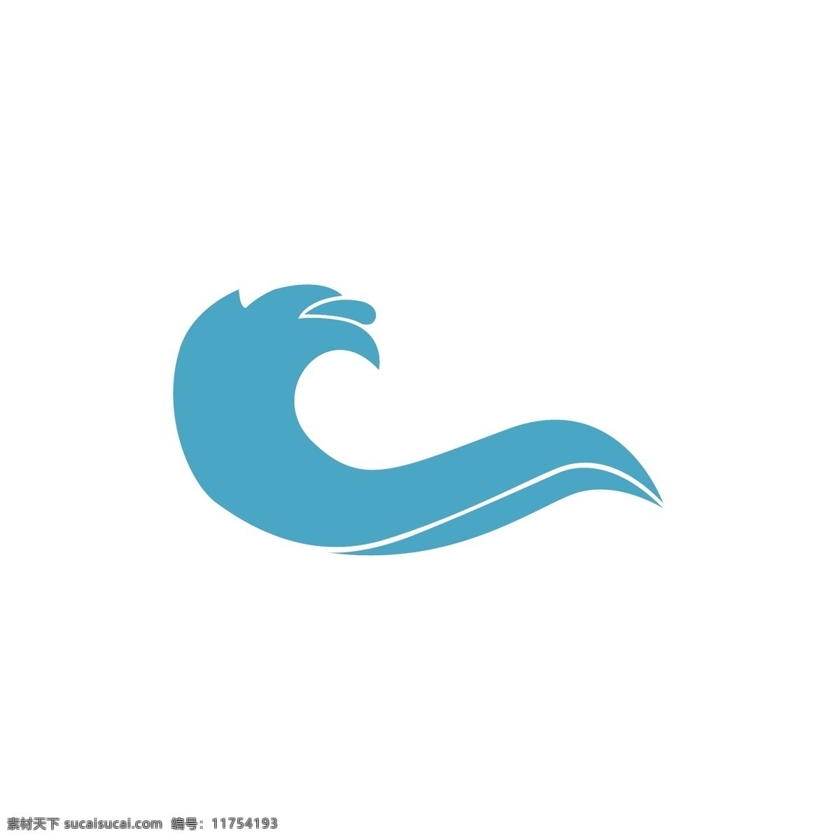 海面浪花图标 浪花 蓝色图标 海浪线 波浪线 波浪曲线 蓝色线条 标识 logo 海面水面 海浪曲线 海浪logo