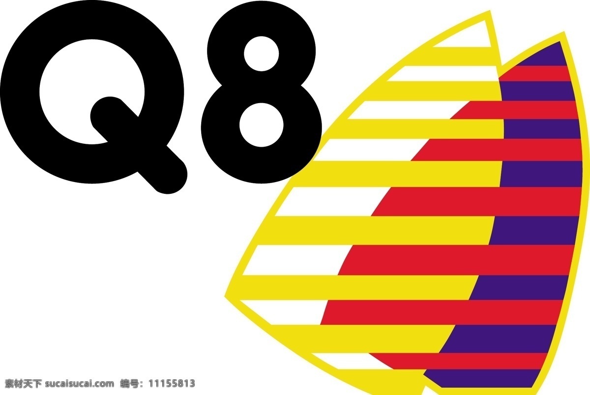 q8标志 红色
