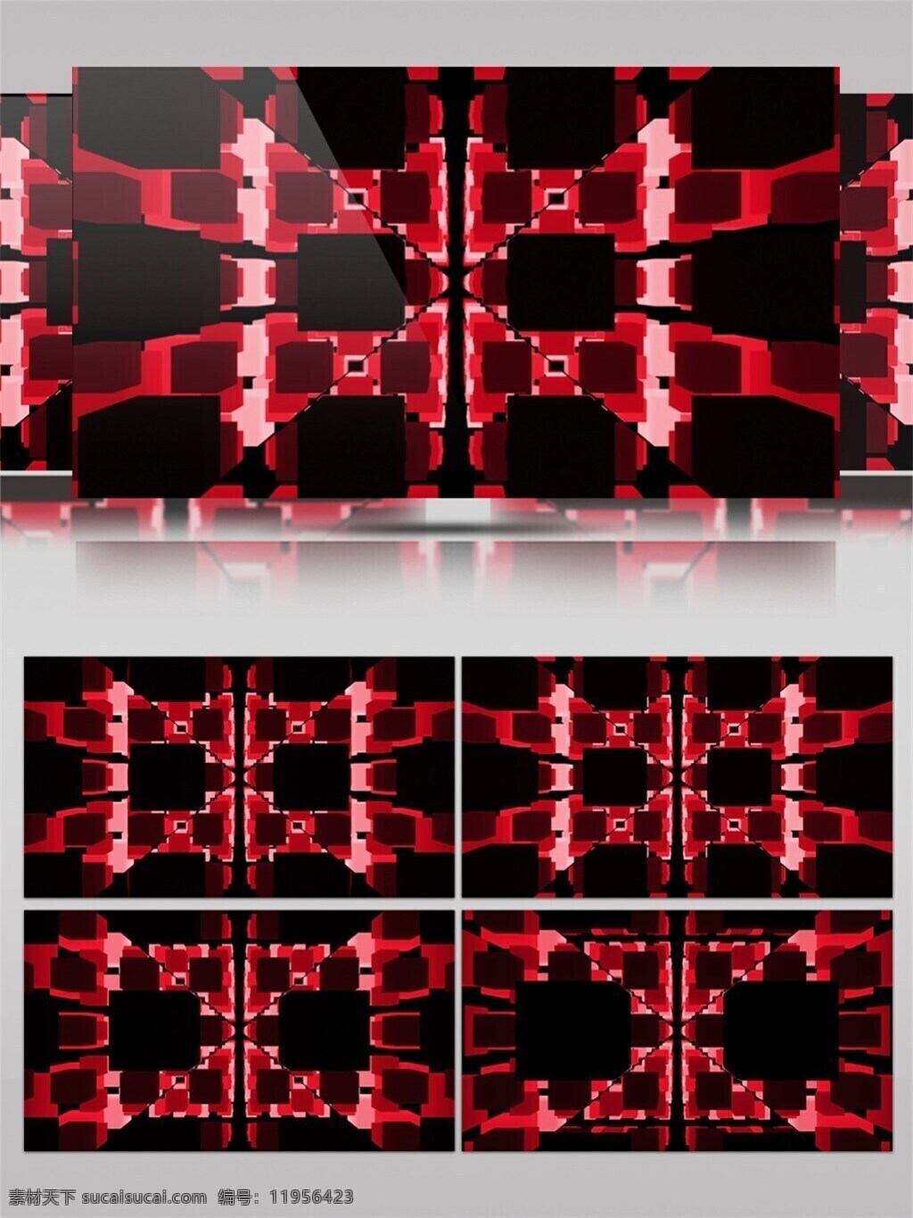三维 方块 阵 红 黑 转化 视频 三维立体 产品展示 动态前进 视频素材 动态视频素材
