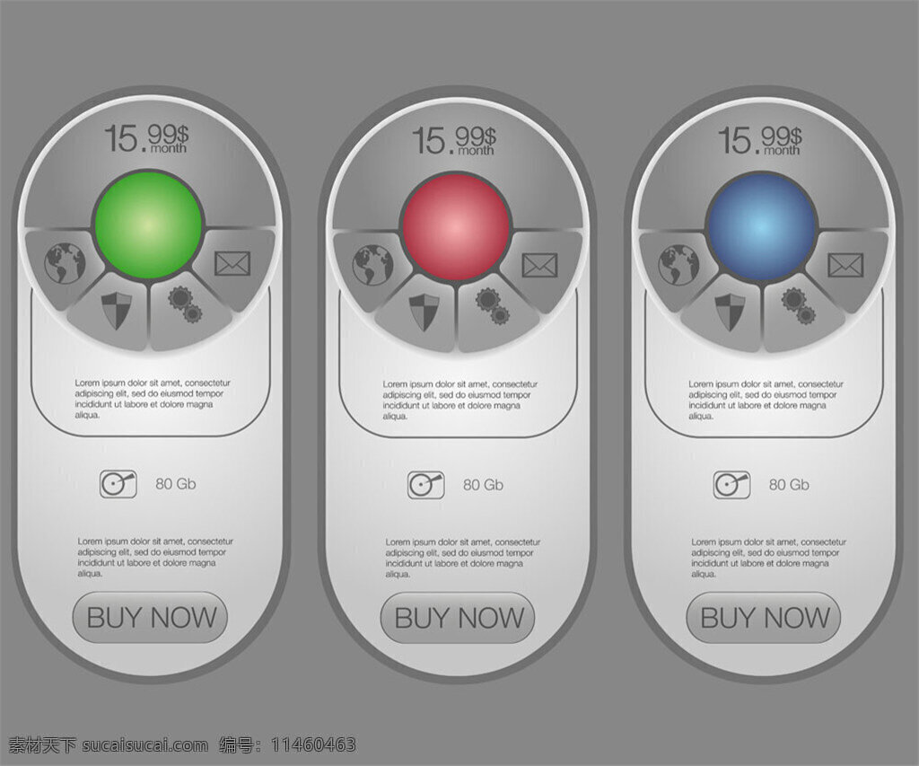 彩色 水晶球 价格 竖 幅 背景 水晶 网络 按钮