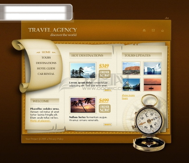 旅游 休闲类 韩国 网站 模板 flash 网页模板 个人网站模板 企业网站 网页素材