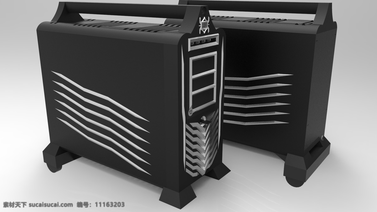 局域网 盔甲 电脑 机箱 想法 电 3d模型素材 其他3d模型