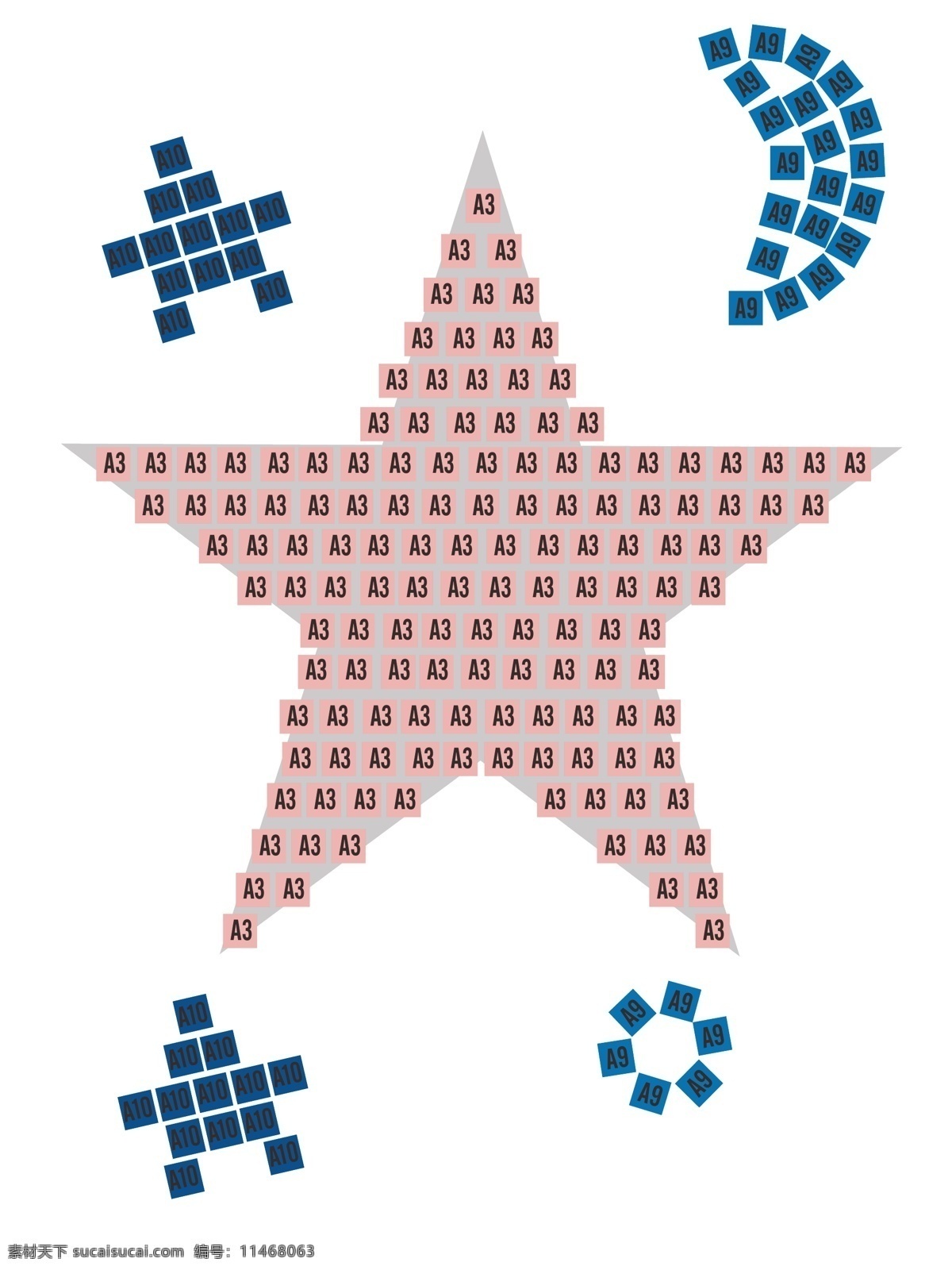 方格子 五角星 创意 矢量 图形 创意矢量图形 儿童海报元素 创意卡通图形 方格子元素