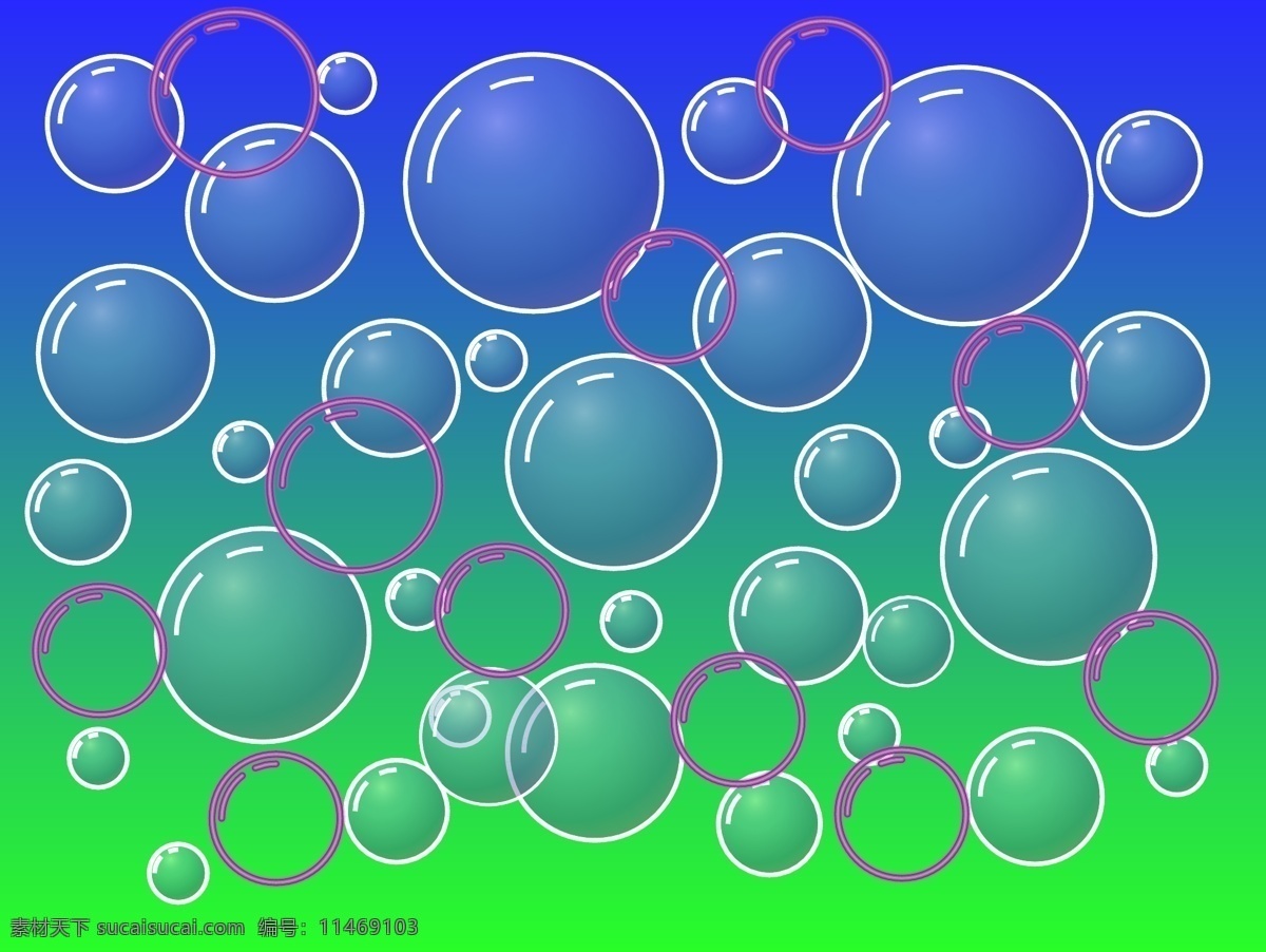 泡泡 水泡 气泡 透明泡泡 底纹背景 底纹边框 矢量