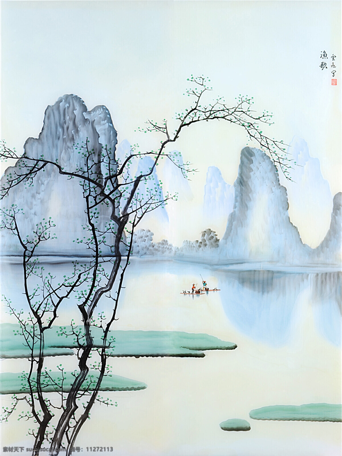 新中式 水墨 山水装饰画 壁画 无框画 墙画 挂画 现代 简约 水墨画 水墨山水画 风景画 写意 禅意 山 山峰 山脉 四联画 抽象中式 蓝色山水 意境 蓝色 背景 小船 现代山水 水墨山水 山水 中式 山水背景 电视背景 山水水墨 简约背景 中式背景 水墨装饰画 现代背景 抽象 四联 横幅 江南