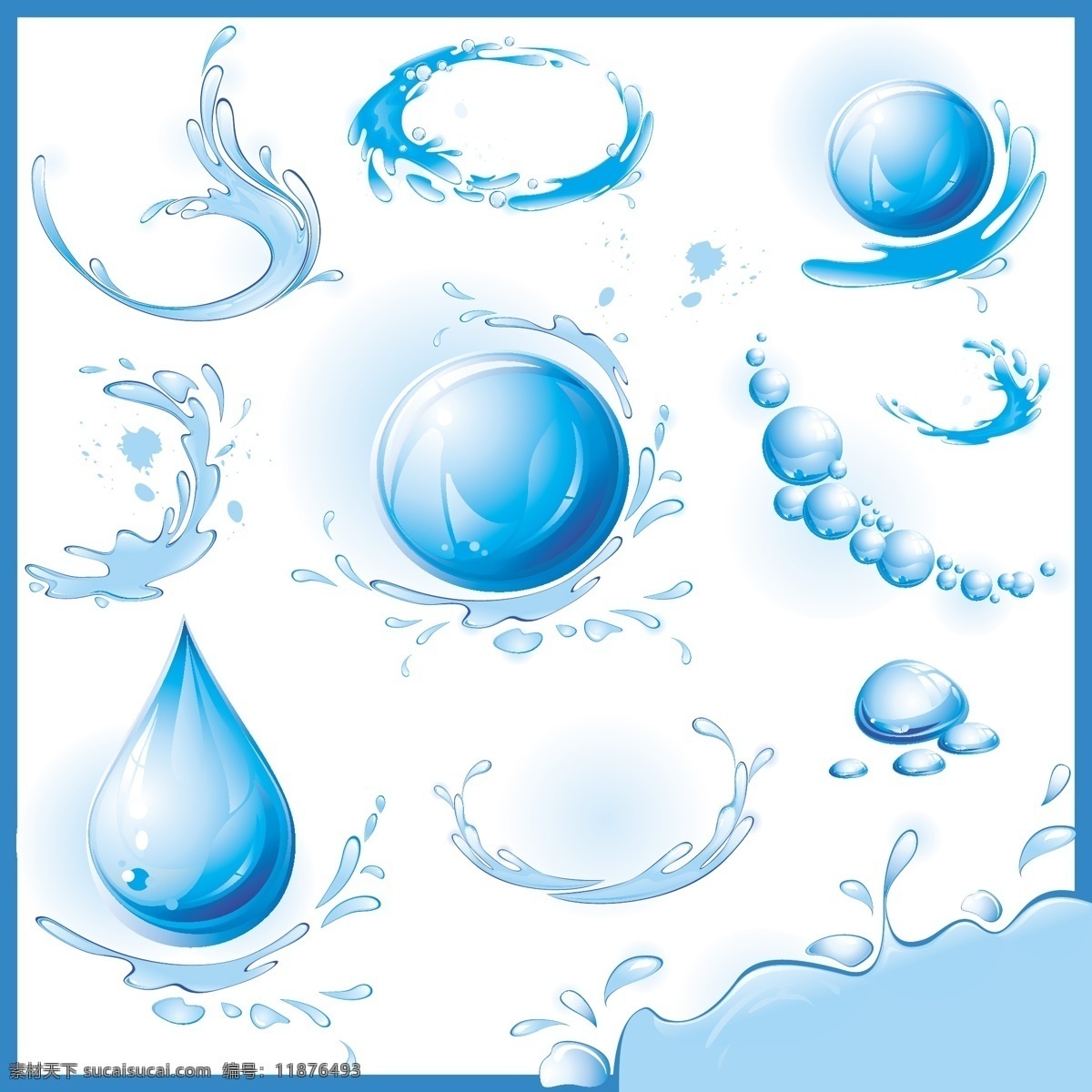 水滴效果 水滴素材 水滴免费下载 水滴 水滴背景 水滴的图片 矢量图 其他矢量图